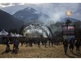 Baauer performs at the Bass Camp Stage at the 2016 Pemberton Music Festival.