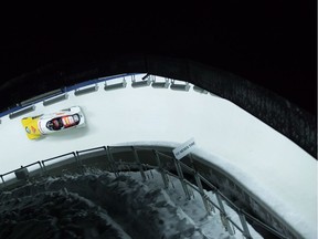 Public bobsleigh rides at the Whistler Olympic facility are billed as an "adrenalin-fuelled ride down the world’s fastest track", but the experience may also have a dark side for older riders.