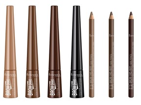 Rimmel London brow products.