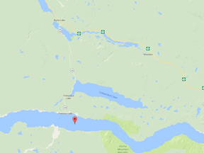 Francois Lake, site of a possible homicide Thursday morning, is 30 km south of Burns Lake in the north-central interior of B.C.