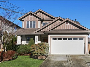 This home at 16619 61 Avenue in Cloverdale sold for $1,049,000.