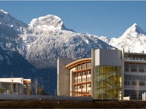 Undated photo of Quest University from the Tourism Squamish website.