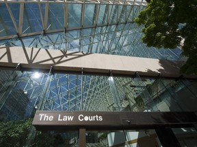 The B.C. Supreme Court in downtown Vancouver.