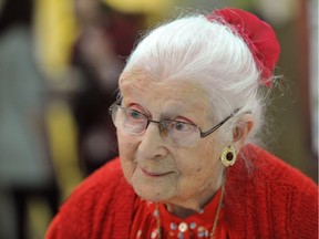 Mae Irving, who turned 105 recently.