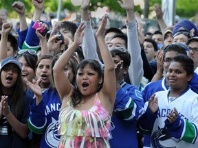 In an increasingly multi-ethnic city, the ethnic makeup of the Vancouver Canucks fn base is equally diverse.