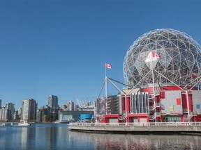 Screenshot from Vancouver Hyperlapse by 604 Scans.