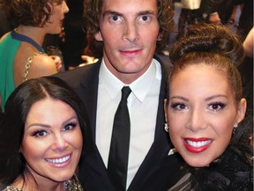 Winger Loui Eriksson joined the Canucks Autism Network's Reveal gala co-chairs Christi Yassin and Carla Aquilini when the event reportedly raised $1,025,00 in Rogers Arena.