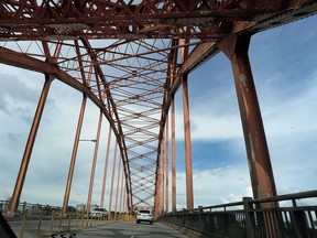 The aging Pattullo Bridge is vulnerable in windstorms or earthquakes.