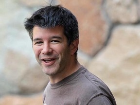 FILE - In this July 10, 2012, file photo, Uber CEO and co-founder Travis Kalanick arrives at a conference in Sun Valley, Idaho. Kalanick said in a statement to The New York Times on Tuesday that he has accepted a request from investors to step aside. Kalanick says the move will allow the ride-sharing company to go back to building itself rather than become distracted by another fight. (AP Photo/Paul Sakuma, File)