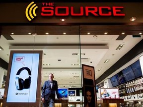 Charles Brown, president of The Source, poses for a photo at one of the chain&#039;s locations in Toronto on Monday, June 19, 2017. THE CANADIAN PRESS/Nathan Denette