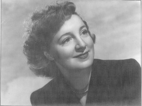 Soprano Ann Watt, one of the first performers at Theatre Under the Stars when it opened in 1940. Watt passed away at the age of 101 on June 4, 2017.