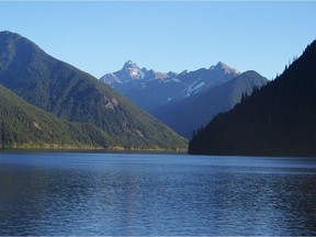 Chilliwack Lake is a lake in the upper basin of the Chilliwack River, which both feeds and drains it.