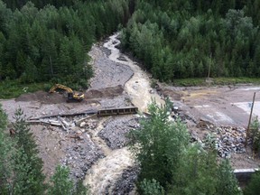 Flooding has closed Highway 1 just west of Revelstoke. RCMP in Revelstoke have issued a release saying the route 25 kilometres west of the city will be closed for at least two days.