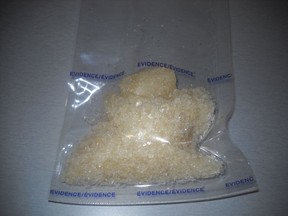 Drugs seized during an investigation into Dustin Wadsworth's drug connections.