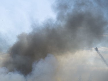 RICHMOND. June 16 2017. Firefighter combat a fire burning on Mitchell island, Richmond, June 16 2017.  Gerry Kahrmann  /  PNG staff photo) ( Prov / Sun News ) 00049630A   [PNG Merlin Archive]
Gerry Kahrmann, PNG