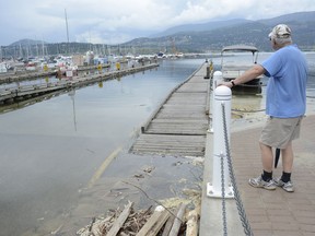 The Water Street boat launch in Kelowna has been closed due to high lake levels. Environment Canada reported Okanagan Lake reached 343.17 m at 5:25 a.m. on Thursday — a two-centimetre rise over Wednesday morning. An updated forecast from the Central Okanagan Emergency Operations Centre indicates lake levels could increase to 343.25 m. Okanagan Lake is predicted to peak around the middle of the month.