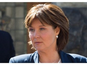 Former Premier Christy Clark is stepping down as leader of the B.C. Liberal party.