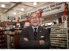 Tong Louie at the Richmond London Drugs store in 1995.