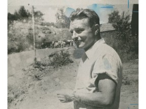 Author Malcolm Lowry.