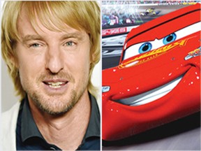 Owen Wilson returns as the voice of Lightning McQueen.