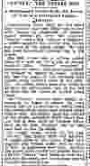 April 18, 1897 Baltimore Sun story on Owney the Postal Dog. It appeared two months before the Vancouver World did its story on Owney.