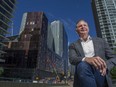 Scott Menke, CEO of Paragon Developments, in front of the Parq complex — two Marriott-branded hotels, a conference centre, ballroom and casino space — in downtown Vancouver last week.
