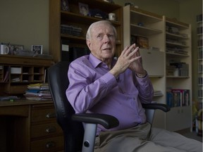 Vancouver radio legend Red Robinson has plenty of memorabilia in his office from 60-plus years on the air. ‘It’s stupid the stuff I’ve held onto in a way, but it meant something to me,’ he says.