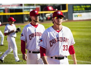 The Vancouver Canadians home opener vs the Everett AquaSox.