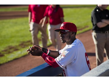 The Vancouver Canadians home opener vs the Everett AquaSox.