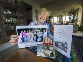 Florence Allardice and her remaining classmates recently celebrated their 70th high school reunion in Vancouver.