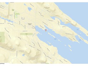 Salt Spring Island RCMP received a call about a male in the water near Powder Island in Ganges Harbour about 8:15 p.m. Monday.