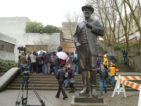 A statue of Judge Matthew Begbie stood outside BC Supreme Court in New Westminster until earlier this month. Council removed it by a four to two vote, despite Begbie's historical record being similar to that of enlightened American founder and philosopher Thomas Jefferson, who nevertheless owned slaves, and Nellie McClung, the Canadian suffragette, who also happened to endorse eugenics.
