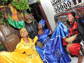 Putamayo Cuba! Cuba! Tour. A group of dancers in Cuba as part of this musical tourism experience.