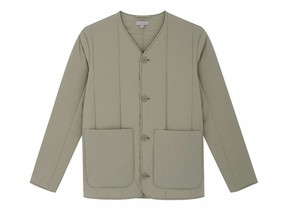 Quilted cotton jacket, $190 at COS, cosstores.com.