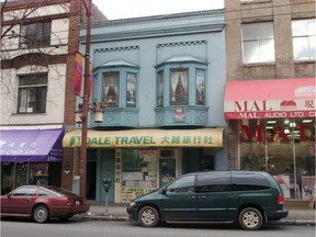 Chu Lai built the two-storey building at 111 East Pender in Vancouver in 1903. It is now a National Historic Site.