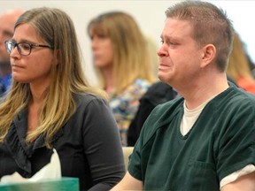 Defence attorney Maialisa Vanyo, left, represents former youth pastor Christopher Trent at his sentencing for third-degree rape of a child Wednesday, May 31, 2017, in Whatcom Superior Court in Bellingham.