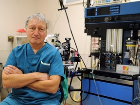 Dr. Brian Day of the Cambie Surgery Centre, pictured in 2013, is at the centre of a lawsuit, and is challenging B.C.’s ban on Canadians buying private insurance for medically necessary services already covered by medicare.