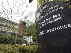 The Vancouver Sun and Province settled into the fourth floor of the new building in the Broadway Tech Centre.