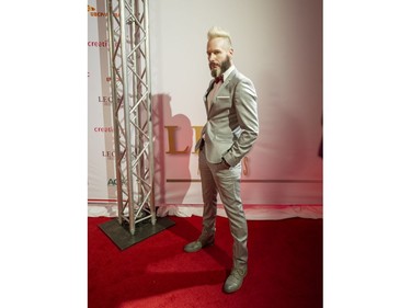 VANCOUVER, BC - JUNE 4, 2017 -  Michael Eklund (Best Lead Performance by a Male in a Motion Picture: Dead Draw) arrives for the Leo Awards at the Hyatt Regency Hotel in Vancouver, B.C., June 4, 2017.  (Arlen Redekop / PNG staff photo) (story by reporter) [PNG Merlin Archive]