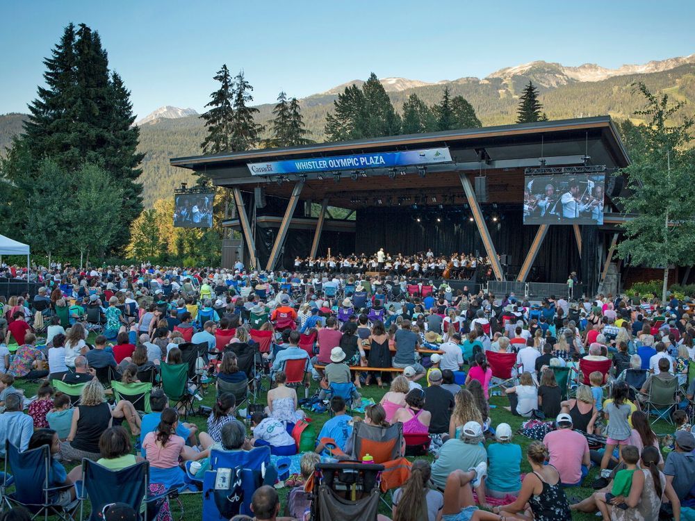 Sesquicentennial Sounds Of Canada Day At Whistler 