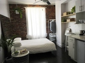 A 200 square foot apartment is being advertised on Craigslist for $1,450.