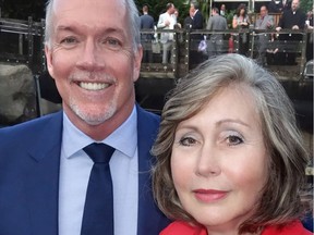 Then premier-designate John Horgan attended soon-to-depart U.S. Consul General Lynne Platt's delayed Fourth of July reception at the Vancouver Aquarium.