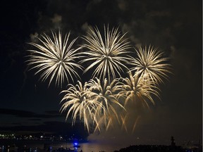 The final showing of the annual fireworks spectacular on Aug. 5 features Royal Polytechnie team representing Canada.