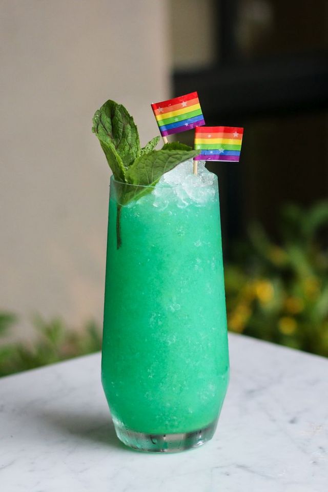 The ROYGBIV cocktail from Boulevard.