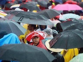 The Canada Day long weekend is expected to be rainy in Metro Vancouver.