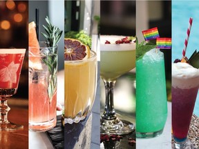 More than 45 bars and restaurants have signed on to help support the Dr. Peter AIDS Foundation by crafting a variety of signature themed cocktails inspired by Pride.