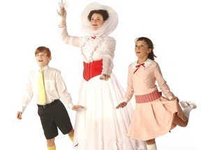 Mary Poppins is running as part of Theatre Under The Stars to Aug. 18, on alternate evenings at Malkin Bowl.