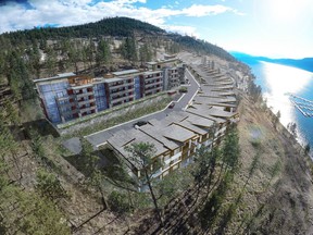 Granite at McKinley Beach, a project from Acorn Communities, will have 122 residences and be positioned near Kelowna above the waterfront of Okanagan Lake.