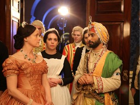 Amanda Root (Queen Victoria) and Satinder Sartaaj (Duleep Singh)  in the new film The Black Prince, which is set to hit theatres on July 21.