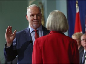 Premier John Horgan's government paid $11 million in severance packages to fire 133 Liberal appointees.
